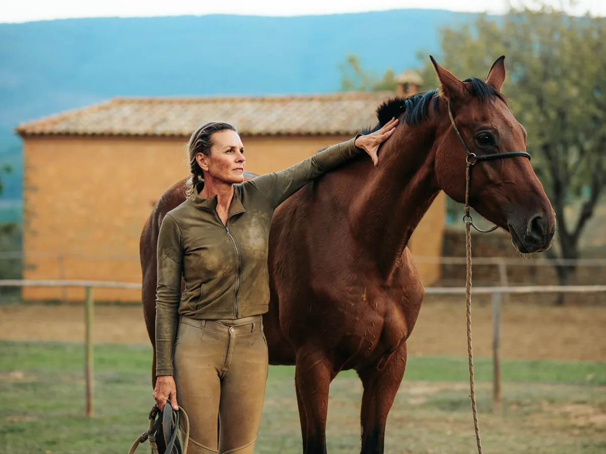 Cours d'équitation à Savasse, Drôme