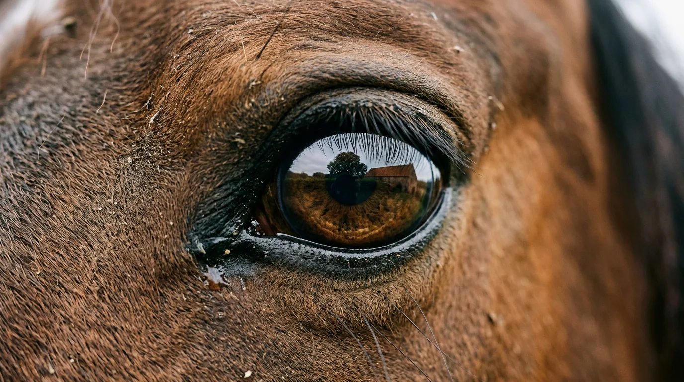 Un regard de cheval, Les Écuries de Chambeaud, Savasse
