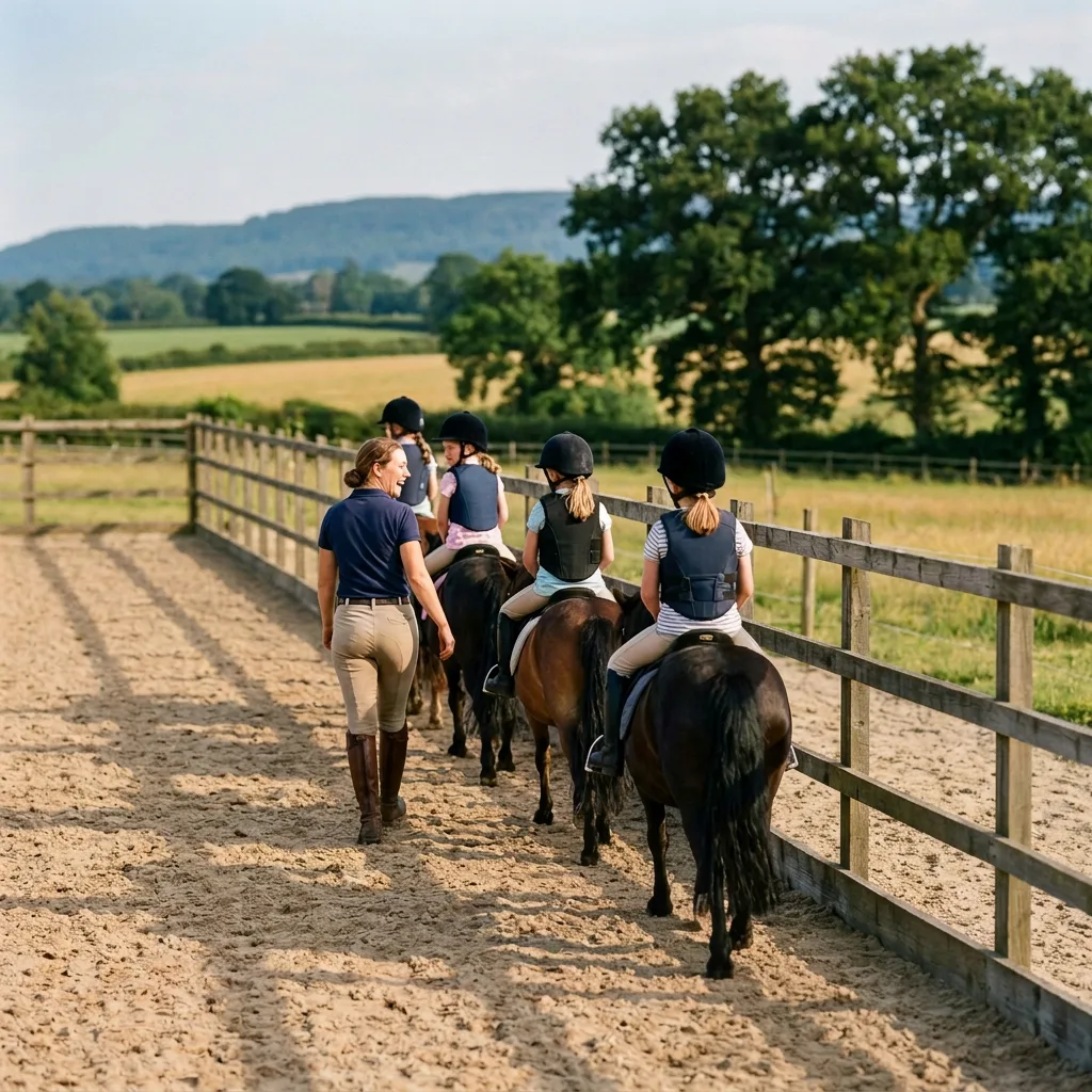 Cours de poney à Savasse, Drôme